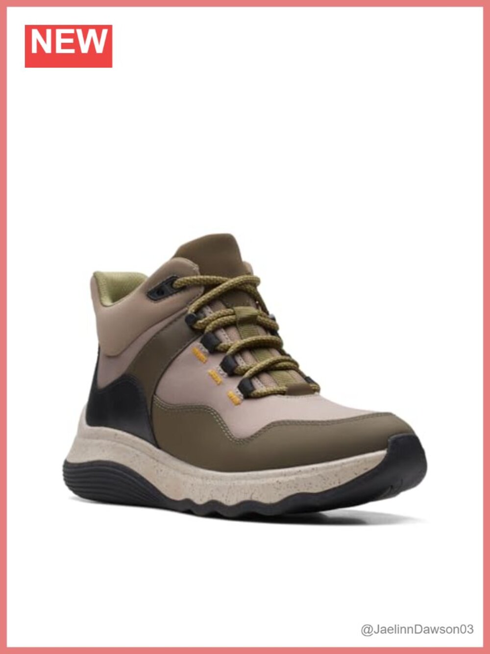 Clarks Women's Jaunt Lo Ankle Boots Leather Lace-Up Chukka Comfort